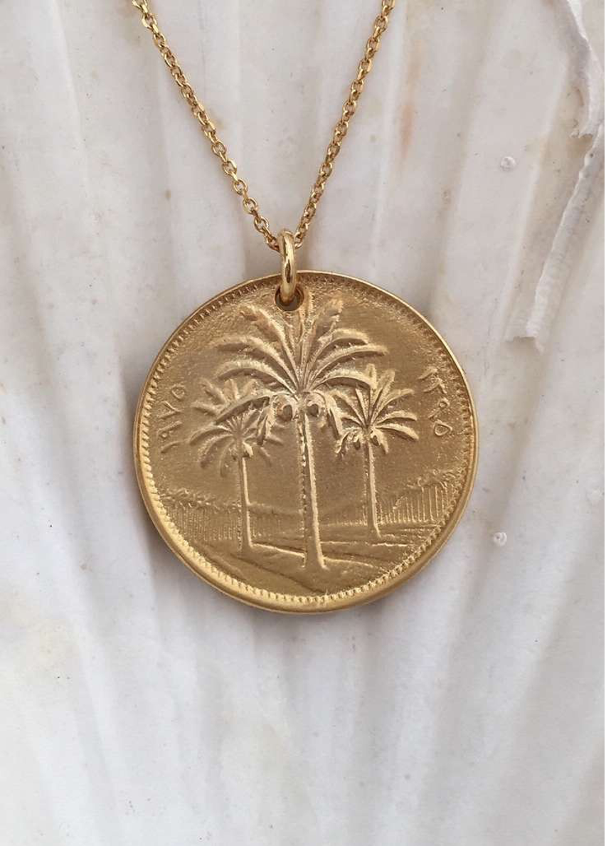 The Date Palm Pendant - Speakout Boutique