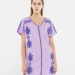 Purple Kaftan Dress