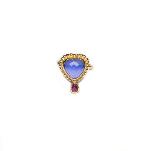Purple Heart Ring