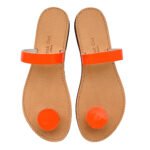 Dolly Orange-Speak Out Sandals