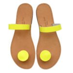 Dolly Yellow-Speak Out Sandals