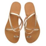 Maria Gold -Speak Out Sandals