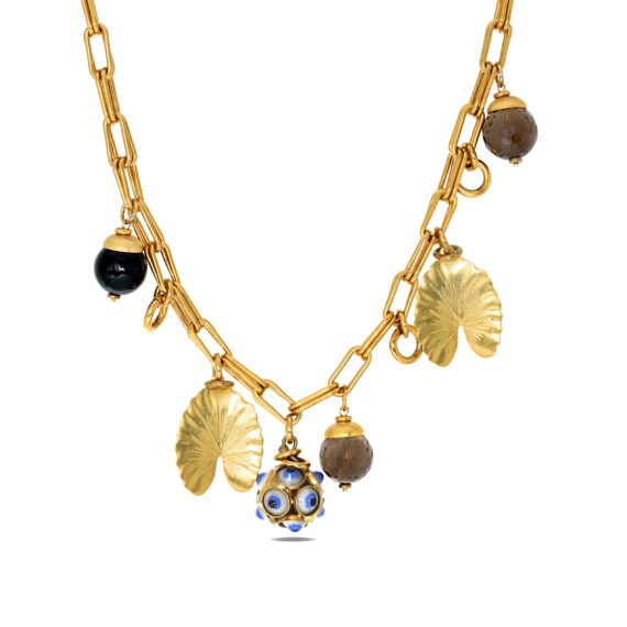 Charm Eye Statement Necklace