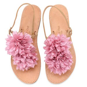 Pink Hydra's Bloom - Speak Out Sandals