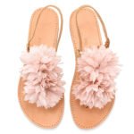 Powder pink Hydra's Bloom - Speak Out Sandals