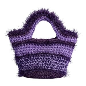 Soshana Crochet Bag - Lavender